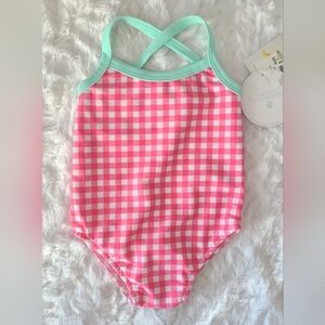 NTW Edgehill Collection Infant Girls Swim Suit, Sz 6-9M